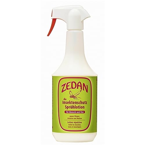 RL24 Zedan SP - Insektenschutz Sprühlotion | Schutz gegen Bremsen, Fliegen & Mücken | Fliegenspray Pferd & Reiter | natürlicher Fliegenschutz | 1 x 1000 ml Spray von RL24
