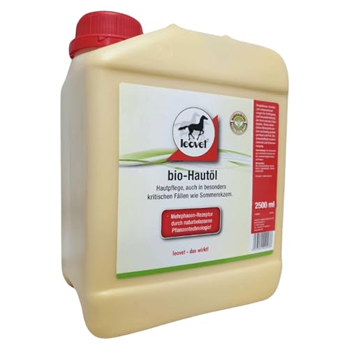 RL24 leovet - Bio-Hautöl für Pferde | Hautpflege bei Juckreiz, Sommerekzem & trockener Haut | Pflegelotion für Kräftigung der Haut | Hautlotion mit Bio-Schwefelfluid | 1 x 2500 ml Kanister RL24 leovet - Bio-Hautöl für Pferde | Hautpflege bei Juckreiz, Sommerekzem & trockener Haut | Pflegelotion für Kräftigung der Haut | Hautlotion mit Bio-Schwefelfluid | 1 x 2500 ml Kanister von RL24