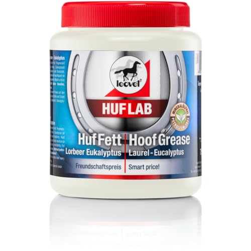 RL24 leovet - Huflab Huf Fett mit Lorbeer & Eukalyptus | Huffett nährt & stärkt den Huf | Hufbalsam für Pferde | Pflege bei sprödem Horn | Hufpflege für Pferde | 1 x 750 ml von RL24