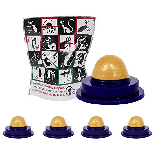 RLSF Süßigkeitenspielzeug für Katzen, Leckbarer Zuckerball von RLSF