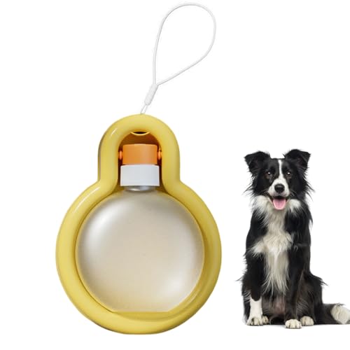 500 ml Wasserflasche für Hunde, tragbare Wasserflasche für drinnen und draußen, Gelb, 500 ml 500 ml Wasserflasche für Hunde, tragbare Wasserflasche für drinnen und draußen, Gelb, 500 ml von RMNHPTK