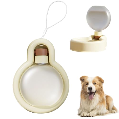 500 ml Wasserflasche für Hunde, tragbare Wasserflasche für drinnen und draußen, Weiß, 500 ml 500 ml Wasserflasche für Hunde, tragbare Wasserflasche für drinnen und draußen, Weiß, 500 ml von RMNHPTK