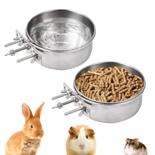 Edelstahl Pet Hanging Food Water Bowl (M) von RMNHPTK