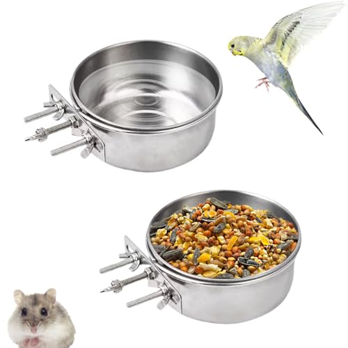 Edelstahl Pet Hanging Food Water Bowl (S) von RMNHPTK