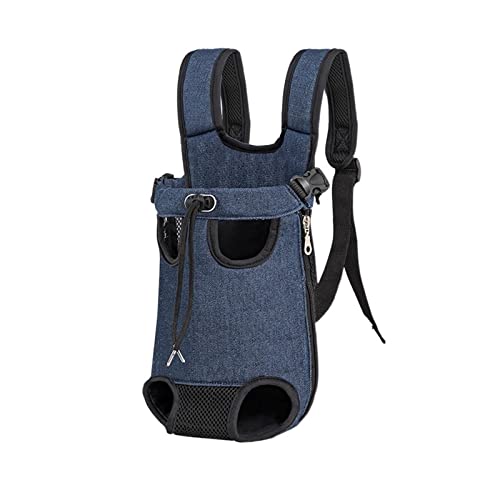 Haustierbedarf, Cowbo-Transporttasche für Haustiere, Reiserucksack im Freien, tragbare atmungsaktive Netztasche für kleine Hunde, Welpen, Katzen, Tragetasche (Kohl) von ROBAUN