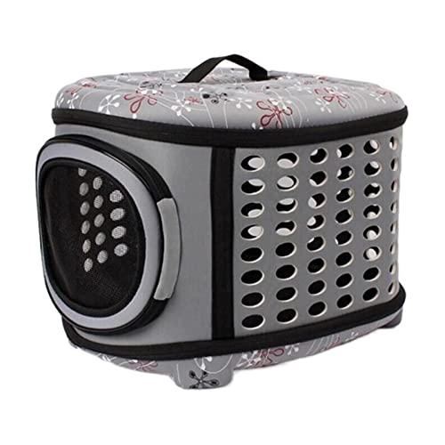 Haustierbedarf, Reisetasche, für Haustiere, Katzen, Blumenhalter, atmungsaktiv, Rosa, faltbar, für kleine Hunde, Umhängetasche, Outdoor, faltbar, Katzen von ROBAUN