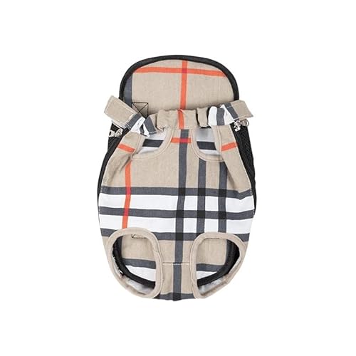 Haustierbedarf Haustier-Hunde-Netz-Rucksack, Outdoor-Reiseprodukte, atmungsaktive Camouflage-Taschen für kleine Hunde, Katzen, Chihuahua-Rucksack (Farbe: Gitterneu, Größe: S) von ROBAUN