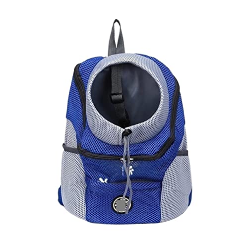 Haustierbedarf Haustier Hundetasche Rucksack Outdoor Tragbare Hundetasche Rucksack Out Doppelschulter Reise für Hunde Reiseset (Farbe: Blau, Größe: S für 0-5 kg) von ROBAUN