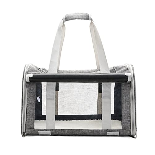 Pet Supplies Rucksack für Haustiere, atmungsaktiv, für Katzen, Reisen, Umhängetasche für kleine Hunde, Katzen, tragbare Verpackung, Tragetasche für Haustiere (Kragen von ROBAUN