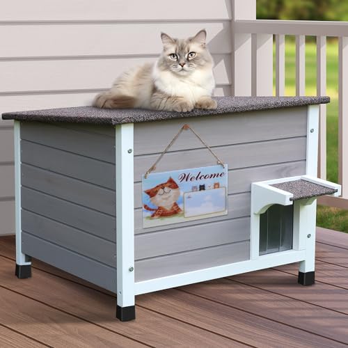 Rockever Isoliertes Katzenhaus 100% Isolierte Outdoor Katzenhäuser für Winter Outdoor Katzenhäuser für Wildkatzen Wetterfest Rundum Schaumstoff Design Rockever Isoliertes Katzenhaus 100% Isolierte Outdoor Katzenhäuser für Winter Outdoor Katzenhäuser für Wildkatzen Wetterfest Rundum Schaumstoff Design von ROCKEVER