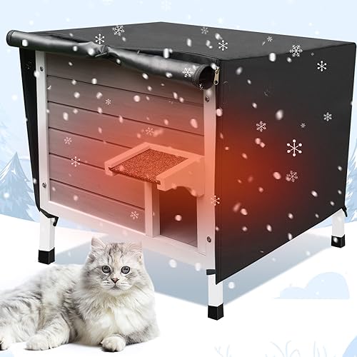 Rockever Isoliertes Katzenhaus 100% Isolierte Outdoor Katzenhäuser für Winter Outdoor Katzenhäuser für Wildkatzen Wetterfest Rundum Schaumstoff Design Rockever Isoliertes Katzenhaus 100% Isolierte Outdoor Katzenhäuser für Winter Outdoor Katzenhäuser für Wildkatzen Wetterfest Rundum Schaumstoff Design von ROCKEVER