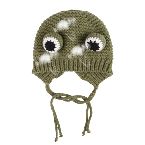 Haustiermütze, Kopfbedeckung, Wollmütze für Haustiere, süßes Katzenkostüm, bequem warm, Winterzubehör, Halsohr, Strickmütze für Hunde, lustiges Hundekostüm, Strickmütze für Katzen, Hasen, Kaninchen Haustiermütze, Kopfbedeckung, Wollmütze für Haustiere, süßes Katzenkostüm, bequem warm, Winterzubehör, Halsohr, Strickmütze für Hunde, lustiges Hundekostüm, Strickmütze für Katzen, Hasen, Kaninchen von ROCKIA