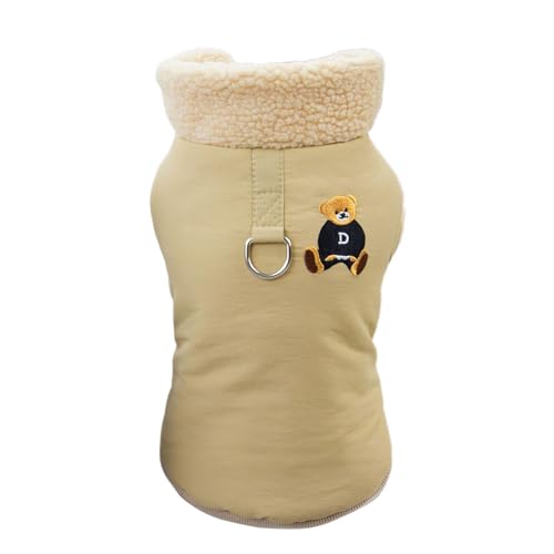 Hundepullover, dicker Strickpullover für kleine Hunde, warmes Hunde-Shirt, Winter mit fünf Größen, winddichter Haustier-Wintermantel, Schneejacke, Weste für Welpen, Hundepullover Hundepullover, dicker Strickpullover für kleine Hunde, warmes Hunde-Shirt, Winter mit fünf Größen, winddichter Haustier-Wintermantel, Schneejacke, Weste für Welpen, Hundepullover von ROCKIA