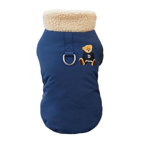 Hundepullover, dicker Strickpullover für kleine Hunde, warmes Hunde-Shirt, Winter mit fünf Größen, winddichter Haustier-Wintermantel, Schneejacke, Weste für Welpen, Hundepullover Hundepullover, dicker Strickpullover für kleine Hunde, warmes Hunde-Shirt, Winter mit fünf Größen, winddichter Haustier-Wintermantel, Schneejacke, Weste für Welpen, Hundepullover von ROCKIA