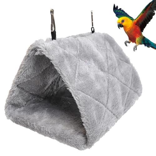 ROCKIA Vogelbett für Käfig, warmes Dreieck-Design, Vogelbett, Papageienhaus für Sittiche, Wellensittiche, Nymphensittiche, Nymphensittiche, Nymphensittiche, Nymphensittiche, Käfigzubehör ROCKIA Vogelbett für Käfig, warmes Dreieck-Design, Vogelbett, Papageienhaus für Sittiche, Wellensittiche, Nymphensittiche, Nymphensittiche, Nymphensittiche, Nymphensittiche, Käfigzubehör von ROCKIA