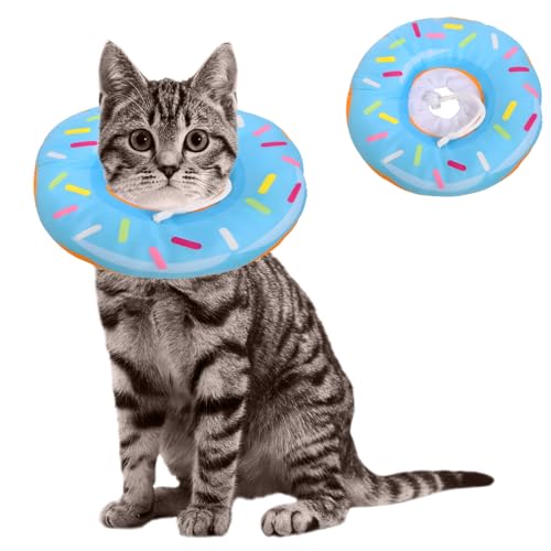 ROEOWENE Halskrause Katze Weich, Verstellbarem Leckschutz Katzen Halskrausen für Hunde Katzenkragen Schutzkragen Anti Biss Einstellbarer Halsband Wiederherstellung für Haustier Welpen Nach Operation-M ROEOWENE Halskrause Katze Weich, Verstellbarem Leckschutz Katzen Halskrausen für Hunde Katzenkragen Schutzkragen Anti Biss Einstellbarer Halsband Wiederherstellung für Haustier Welpen Nach Operation-M von ROEOWENE