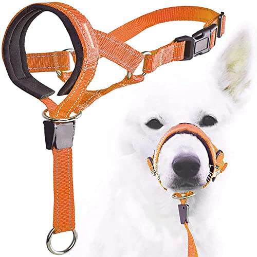 Hundehalsband,No-Pull Hundehalsband,langlebiges Training Hundehalsband,Kopf Halterhalsband für Hund,stoppt schweres Ziehen und einfache Kontrolle auf Spaziergängen,einstellbar Hundehalsband,No-Pull Hundehalsband,langlebiges Training Hundehalsband,Kopf Halterhalsband für Hund,stoppt schweres Ziehen und einfache Kontrolle auf Spaziergängen,einstellbar von ROFRA