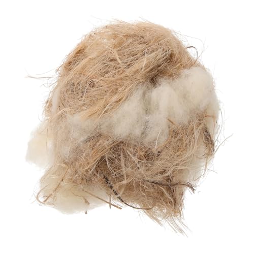 ROMISBABA 1 Packung Einstreu Für Vogelnester Vogelkäfig Vogelfütterer Taube Verschachtelung Einstreumaterial Für Vögel Vogelnest Für Käfig Vogelhaus Für Vogelstangen Jute-Seide ROMISBABA 1 Packung Einstreu Für Vogelnester Vogelkäfig Vogelfütterer Taube Verschachtelung Einstreumaterial Für Vögel Vogelnest Für Käfig Vogelhaus Für Vogelstangen Jute-Seide von ROMISBABA