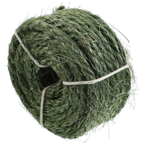 ROMISBABA Kratzsäule Für Katzen Kratzstamm Für Katzen 1 Rolle Austauschbares Kratzbaumseil Für Katzen Haushaltsseil Sisal Multifunktions Kratzseil Dunkelgrün Verschleißfestes Kratzbaumseil Für Katzen ROMISBABA Kratzsäule Für Katzen Kratzstamm Für Katzen 1 Rolle Austauschbares Kratzbaumseil Für Katzen Haushaltsseil Sisal Multifunktions Kratzseil Dunkelgrün Verschleißfestes Kratzbaumseil Für Katzen von ROMISBABA