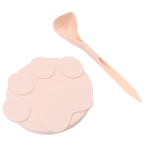 ROMISBABA 1 Satz Dosendeckel Für Haustierkatzen Kann Für Haustier Abdecken Scoop Katzenfutter Kann Abdecken Tierfutterlöffel Haustierdosendeckel Haustier Kann Löffel Bedecken Rosa Kieselgel von ROMISBABA