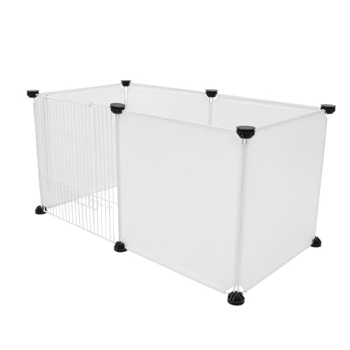 ROMISBABA 1 Satz Hamster Gehege Welpentor Hamsterkäfig Tiere Tier Haustier Laufstall hamstergehege kaninchenkäfig meerschweinchen käfig Igel nach Hause Haustier zusammenbauen Harz Weiß ROMISBABA 1 Satz Hamster Gehege Welpentor Hamsterkäfig Tiere Tier Haustier Laufstall hamstergehege kaninchenkäfig meerschweinchen käfig Igel nach Hause Haustier zusammenbauen Harz Weiß von ROMISBABA