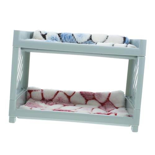 ROMISBABA Hamsterbett Kaninchen Chinchillas Hängematte Chinchillabett Doppellagiges Versteck abnehmbares Häschenbett Haustiernest für mehr Komfort ROMISBABA Hamsterbett Kaninchen Chinchillas Hängematte Chinchillabett Doppellagiges Versteck abnehmbares Häschenbett Haustiernest für mehr Komfort von ROMISBABA