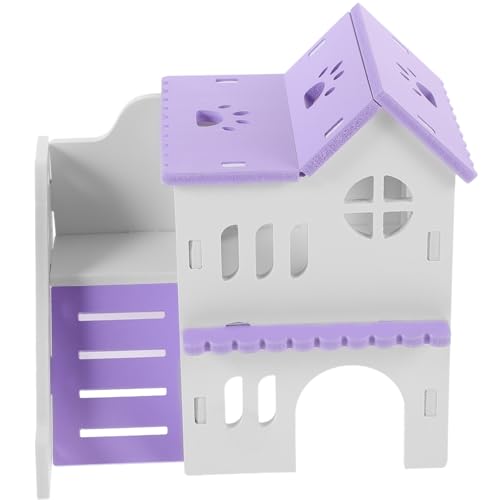 ROMISBABA 1 Satz Hamsterhaus-Villa Hamstervilla Chinchilla-Nest Goldener Bärenkäfig Meerschweinchenhäuser Und Verstecke Hamsterhaus Für Den Haushalt Tierisches Versteck Rattenversteck PVC ROMISBABA 1 Satz Hamsterhaus-Villa Hamstervilla Chinchilla-Nest Goldener Bärenkäfig Meerschweinchenhäuser Und Verstecke Hamsterhaus Für Den Haushalt Tierisches Versteck Rattenversteck PVC von ROMISBABA