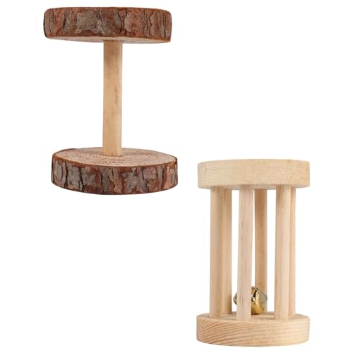 ROMISBABA 1satz Holzspielzeugen Für Hamster Roller Spielzeug Für Kleine Haustiere Für Chinchillas Meerschweinchen Und Andere Kleintiere Fördert Und Spaß ROMISBABA 1satz Holzspielzeugen Für Hamster Roller Spielzeug Für Kleine Haustiere Für Chinchillas Meerschweinchen Und Andere Kleintiere Fördert Und Spaß von ROMISBABA
