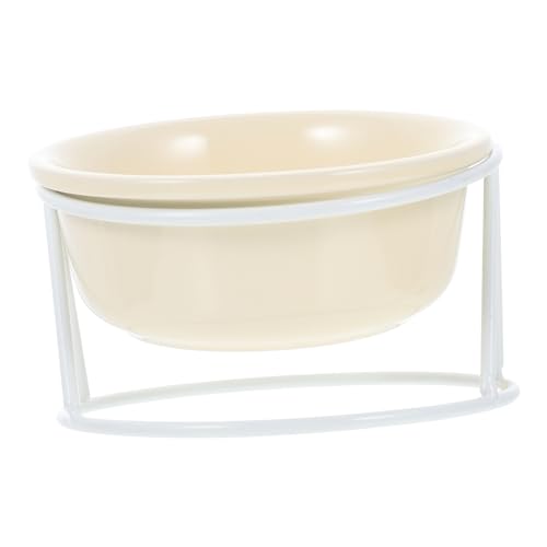 ROMISBABA 1 Satz Haustiernapf Schüssel erzogen Katzenfutternäpfe erhöht Stand Fütterung hundeartikel katzenbedarf Trinknapf Hundehaufen Katze Fressnapf Hund wassernapf Eisenrahmen Beige ROMISBABA 1 Satz Haustiernapf Schüssel erzogen Katzenfutternäpfe erhöht Stand Fütterung hundeartikel katzenbedarf Trinknapf Hundehaufen Katze Fressnapf Hund wassernapf Eisenrahmen Beige von ROMISBABA