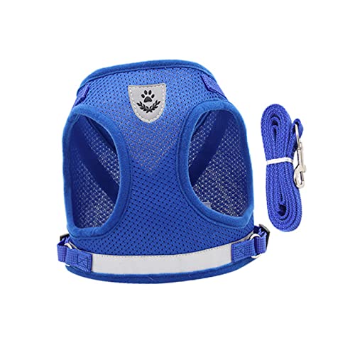 ROMISBABA 1 Satz Haustierweste Bausatz Brustgeschirr für Hunde Hunde-Sonne-Shirt Hundejacken hundesicherheitsgeschirre hundesicherheitsgurt Weste für Haustiere Hundegeschirr Polyester Blue von ROMISBABA