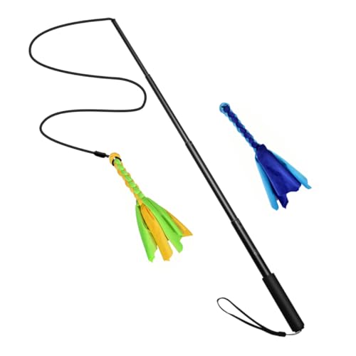 ROMISBABA Hundespielzeug Seil 1set Hund Teaser Pole Hundetraining Robustes Hundespielzeug Outdoor Interaktives Welpenspielzeug ROMISBABA Hundespielzeug Seil 1set Hund Teaser Pole Hundetraining Robustes Hundespielzeug Outdoor Interaktives Welpenspielzeug von ROMISBABA