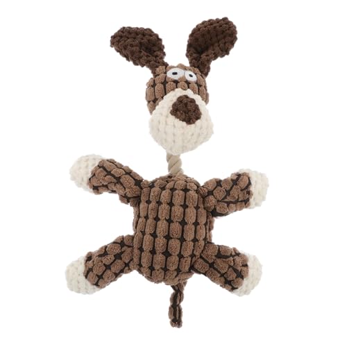 ROMISBABA 1 Stück Hundespielzeug quietschende Bälle für Hunde Kuscheltier für Hunde kauen Interactive Dog Toys interaktives Haustier Hund spielt Plüsch Brown ROMISBABA 1 Stück Hundespielzeug quietschende Bälle für Hunde Kuscheltier für Hunde kauen Interactive Dog Toys interaktives Haustier Hund spielt Plüsch Brown von ROMISBABA