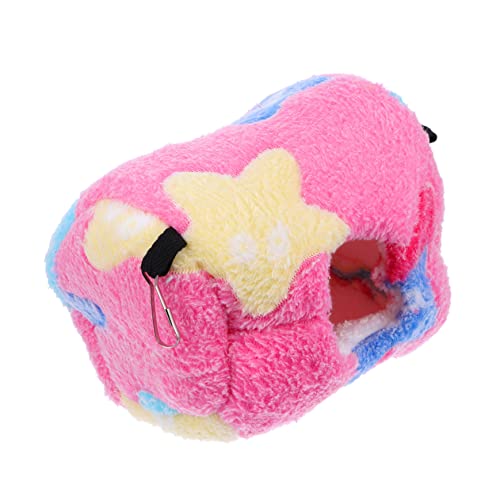 ROMISBABA 1 Stück Kleines Warmes Baumwollnest Für Haustiere Hängematte Hamsterbettwäsche Nester Haustier Hängendes Bett Flanell Rosa ROMISBABA 1 Stück Kleines Warmes Baumwollnest Für Haustiere Hängematte Hamsterbettwäsche Nester Haustier Hängendes Bett Flanell Rosa von ROMISBABA