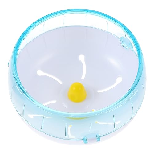 ROMISBABA 1 Stück Laufrad Haustier Klein Leise Spielzeughamster Hamsterspielzeug Meerschweinchen Übung Eichhörnchen Lautloses Hamsterrad Hamsterräder Hamster Läuft Plastik Green von ROMISBABA