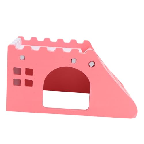 ROMISBABA 1 Stück Little Pet Staircase Villa Hamster Holzhaus Kleintier Schlafnest Hamster Holzversteck Leiter Hamster -Versteck für Haustier-Mäuse-Hütte Hamsterhaus hölzern Rosa ROMISBABA 1 Stück Little Pet Staircase Villa Hamster Holzhaus Kleintier Schlafnest Hamster Holzversteck Leiter Hamster -Versteck für Haustier-Mäuse-Hütte Hamsterhaus hölzern Rosa von ROMISBABA