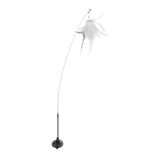 ROMISBABA 1 Stück Lustige Katze Teaser Stick Spielzeug Adorable Kitten Necken Spielzeug Mit Glockenfeder Anhänger ROMISBABA 1 Stück Lustige Katze Teaser Stick Spielzeug Adorable Kitten Necken Spielzeug Mit Glockenfeder Anhänger von ROMISBABA