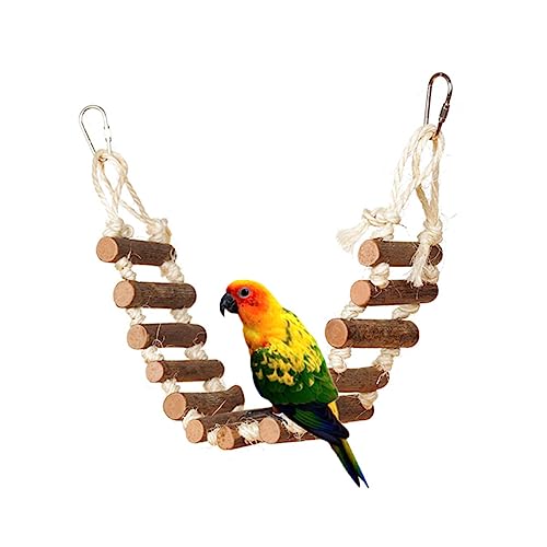 ROMISBABA 1 Stück Papagei Hängebrücke Papageienspielzeug Leiter Klettern Vogel Vögel Barsch vogelkäfig Birdcage Bird Toys Kauwerkzeug für Papageien lustige Vogelhängebrücke Bambus ROMISBABA 1 Stück Papagei Hängebrücke Papageienspielzeug Leiter Klettern Vogel Vögel Barsch vogelkäfig Birdcage Bird Toys Kauwerkzeug für Papageien lustige Vogelhängebrücke Bambus von ROMISBABA