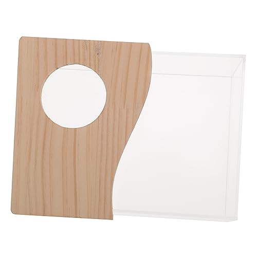 ROMISBABA 1 Stück Transparentes Hamster Sandbad mit Halbcouver Multifunktionale Badewanne Toilette für Hamster für Kleintiere Einfach zu Reinigen Beobachtung Badverhaltens ROMISBABA 1 Stück Transparentes Hamster Sandbad mit Halbcouver Multifunktionale Badewanne Toilette für Hamster für Kleintiere Einfach zu Reinigen Beobachtung Badverhaltens von ROMISBABA