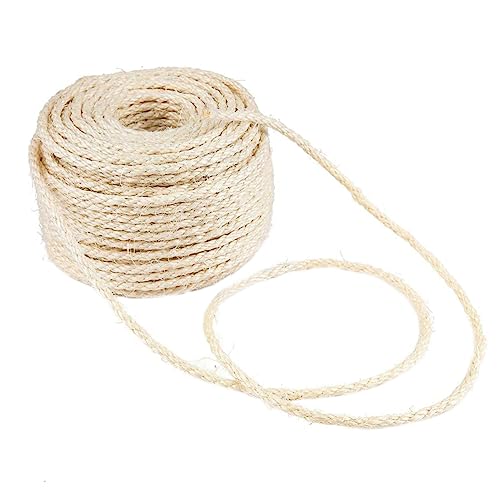 ROMISBABA 1 Stück Vintage Schnur bastelschnur Katzenkratzseil Sisalseil für Katzenkratzer drinnen Katze für Wohnungskatzen Jutegarn Kratzen multifunktionales DIY-Seil dekoratives Sisalseil ROMISBABA 1 Stück Vintage Schnur bastelschnur Katzenkratzseil Sisalseil für Katzenkratzer drinnen Katze für Wohnungskatzen Jutegarn Kratzen multifunktionales DIY-Seil dekoratives Sisalseil von ROMISBABA