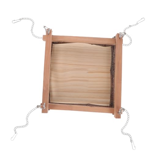 ROMISBABA 1 Stück die Schaukel hamsterbett Hamster hamsterzubehör Hamster Hanging Bed hängend Nagetier klein Freizeitspielzeug für Haustiere Hamsterschaukel hölzern Brown ROMISBABA 1 Stück die Schaukel hamsterbett Hamster hamsterzubehör Hamster Hanging Bed hängend Nagetier klein Freizeitspielzeug für Haustiere Hamsterschaukel hölzern Brown von ROMISBABA