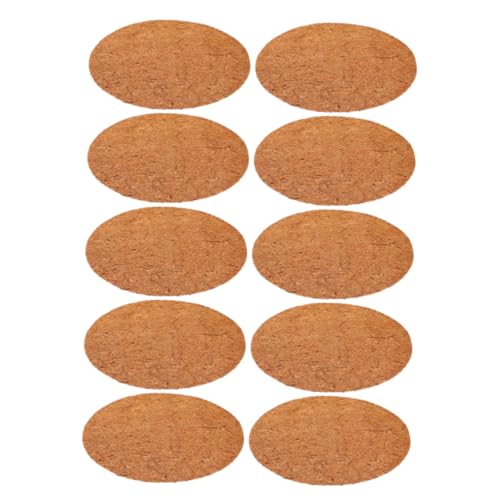 ROMISBABA 10 Stück Teiliges Kokosfaser Nistmatten Dicke Atmungsaktive Vogel Nistunterlagen für Tauben und Papageien Langlebig Kratzfest Natürliche Runde Brutpads für Vogelkäfig Zubehör ROMISBABA 10 Stück Teiliges Kokosfaser Nistmatten Dicke Atmungsaktive Vogel Nistunterlagen für Tauben und Papageien Langlebig Kratzfest Natürliche Runde Brutpads für Vogelkäfig Zubehör von ROMISBABA