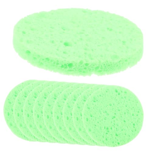 ROMISBABA 10St Feuchtigkeitsspendender Krabbenschwamm natürlicher Schwamm Kies für Aquarien Gesichtsschwämme hydramoist pet Supplies Haustiere Multifunktionsschwämme Spülschwämme Light Green von ROMISBABA