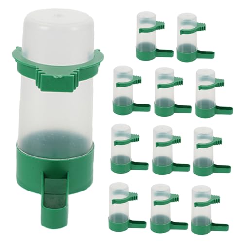 ROMISBABA Vogel-Wasserspender für Vögel 12 Stück Papageien-Futterspender Tauben-Wasserspender für Haustiere Vogelfutternapf einfache Wartung ROMISBABA Vogel-Wasserspender für Vögel 12 Stück Papageien-Futterspender Tauben-Wasserspender für Haustiere Vogelfutternapf einfache Wartung von ROMISBABA