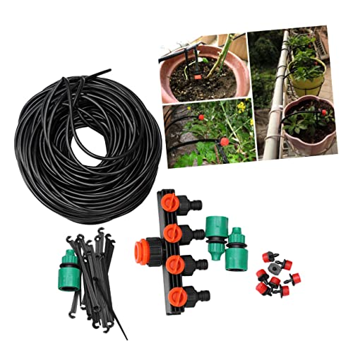 ROMISBABA 156 Stück DIY Micro Tropfbewässerungssystem Teiliges Set mit Schlauch Einstellbaren Tropfköpfen für Pflanzen Automatisches Bewässern für Garten und Gewächshaus ROMISBABA 156 Stück DIY Micro Tropfbewässerungssystem Teiliges Set mit Schlauch Einstellbaren Tropfköpfen für Pflanzen Automatisches Bewässern für Garten und Gewächshaus von ROMISBABA