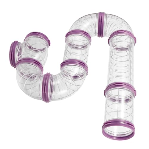 ROMISBABA 1Satz Hamster Tunnel DIY Außenrohr für Hamsterkäfige Erweiterbar Kunststoffdesign Fördert Räumliches und Bietet für Hamsteraktivitäten Neuartige ROMISBABA 1Satz Hamster Tunnel DIY Außenrohr für Hamsterkäfige Erweiterbar Kunststoffdesign Fördert Räumliches und Bietet für Hamsteraktivitäten Neuartige von ROMISBABA