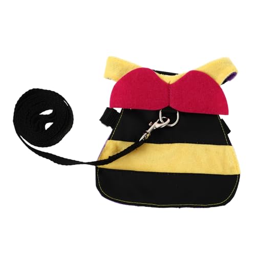 ROMISBABA 1Satz Kaninchenweste mit Leine für Haustiere Verstellbare Geschirrweste für Katzen Ergonomisches Design Atmungsaktiv und Bequem für und Ausflüge ROMISBABA 1Satz Kaninchenweste mit Leine für Haustiere Verstellbare Geschirrweste für Katzen Ergonomisches Design Atmungsaktiv und Bequem für und Ausflüge von ROMISBABA