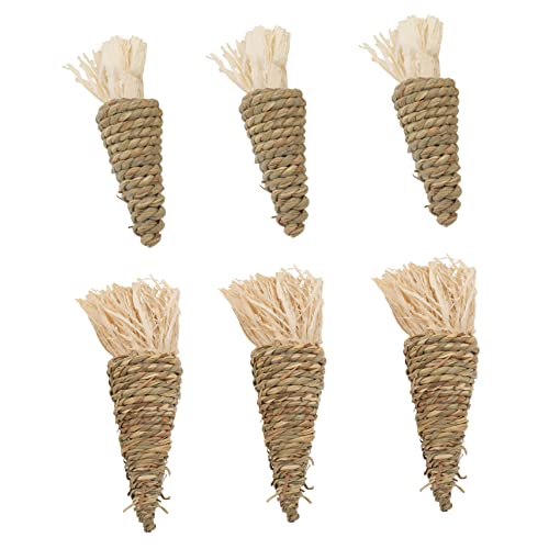 ROMISBABA 1satz Kaninchen Spielzeug Aus Naturmaterial Handgefertigte Karottenform Für Hamster Und Kleintiere Sorgt Für Beschäftigung Und Zahnpflege Große Kleine ROMISBABA 1satz Kaninchen Spielzeug Aus Naturmaterial Handgefertigte Karottenform Für Hamster Und Kleintiere Sorgt Für Beschäftigung Und Zahnpflege Große Kleine von ROMISBABA
