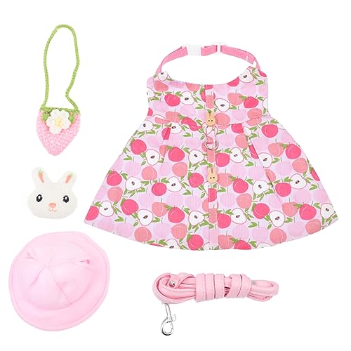 ROMISBABA 1Satz Outfit mit Farbenfrohes für Haustierkaninchen Leichte und Langlebige Kaninchendekoration für Süße Präsentation Ihres Kleinen ROMISBABA 1Satz Outfit mit Farbenfrohes für Haustierkaninchen Leichte und Langlebige Kaninchendekoration für Süße Präsentation Ihres Kleinen von ROMISBABA