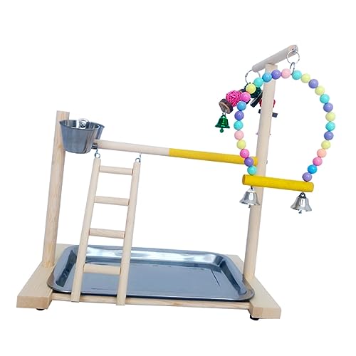 ROMISBABA 1Satz Papagei Stand Rack für Training Farbenfroh für Papageien und Nymphensittiche für Tierladen Fördert Interaktion und Kletterfähigkeiten ROMISBABA 1Satz Papagei Stand Rack für Training Farbenfroh für Papageien und Nymphensittiche für Tierladen Fördert Interaktion und Kletterfähigkeiten von ROMISBABA