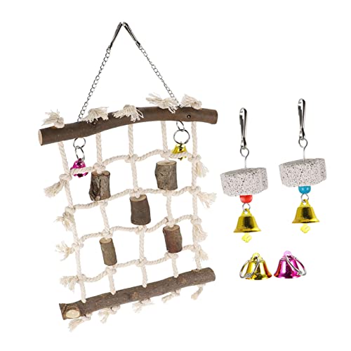 ROMISBABA 1satz Parrot Toy Kletterseil Netz Mit Baumwolle Für Vögel Robustes Und Sicheres Spielzeug Für Papageien Und Sittiche Teiliges Mit Kletteroptionen Und Spielspaß ROMISBABA 1satz Parrot Toy Kletterseil Netz Mit Baumwolle Für Vögel Robustes Und Sicheres Spielzeug Für Papageien Und Sittiche Teiliges Mit Kletteroptionen Und Spielspaß von ROMISBABA